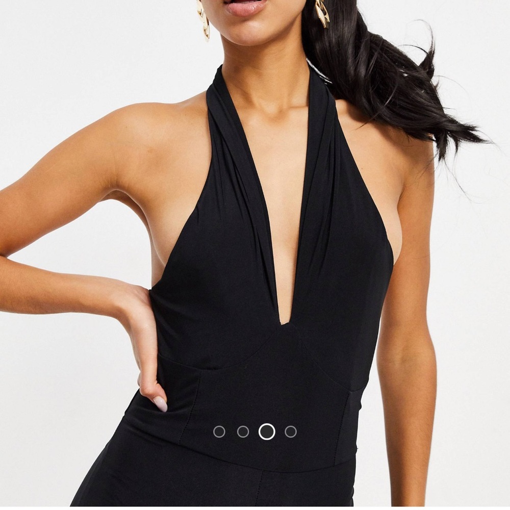 Club L london black jumpsuit